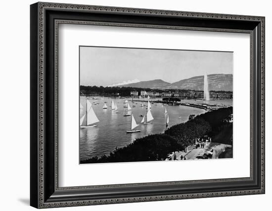 A View of Geneva-null-Framed Photographic Print