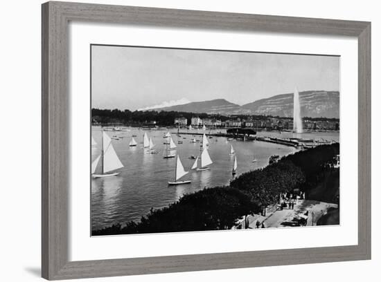 A View of Geneva-null-Framed Photographic Print