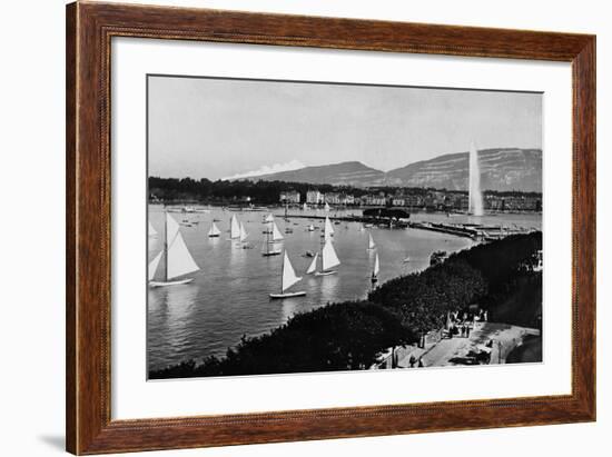 A View of Geneva-null-Framed Photographic Print