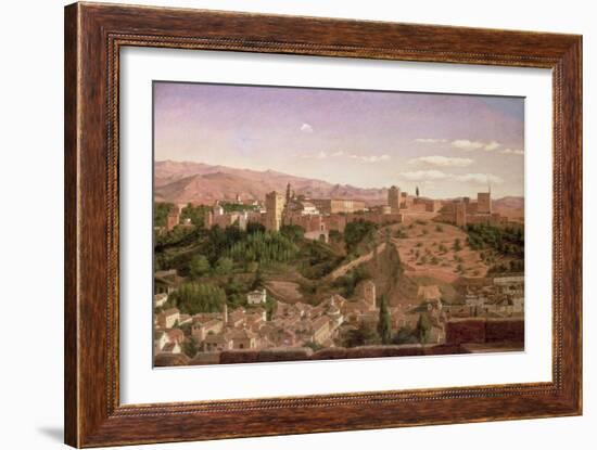 A View of Granada-Heinrich Hansen-Framed Giclee Print