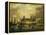 A View of Greenwich, from the River-Frederick Calvert-Framed Premier Image Canvas