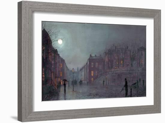 A View of Hampstead, London, 1882-John Atkinson Grimshaw-Framed Giclee Print
