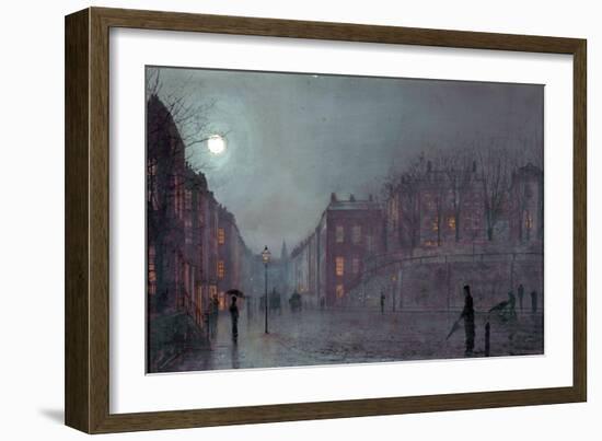 A View of Hampstead, London, 1882-John Atkinson Grimshaw-Framed Giclee Print