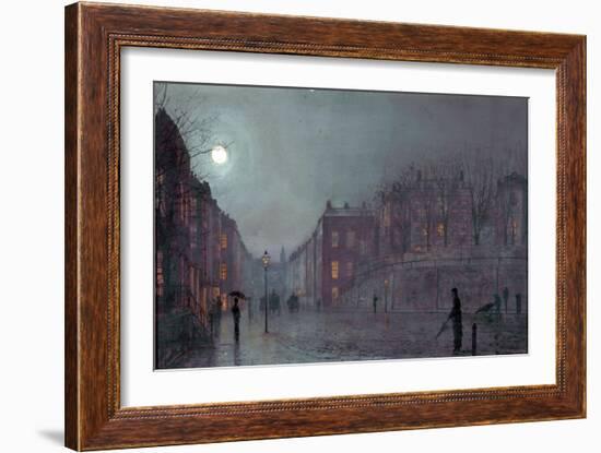 A View of Hampstead, London, 1882-John Atkinson Grimshaw-Framed Giclee Print