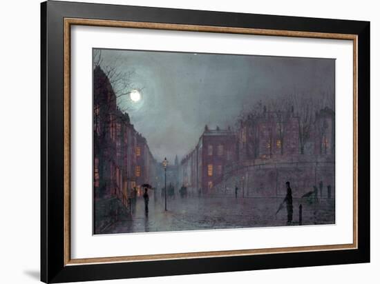 A View of Hampstead, London, 1882-John Atkinson Grimshaw-Framed Giclee Print