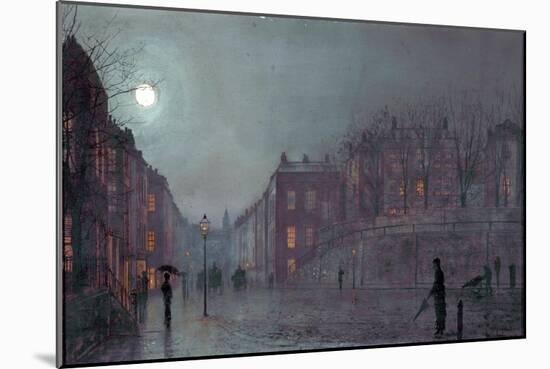 A View of Hampstead, London, 1882-John Atkinson Grimshaw-Mounted Giclee Print