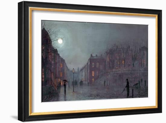 A View of Hampstead, London, 1882-John Atkinson Grimshaw-Framed Giclee Print