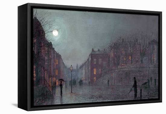 A View of Hampstead, London, 1882-John Atkinson Grimshaw-Framed Premier Image Canvas