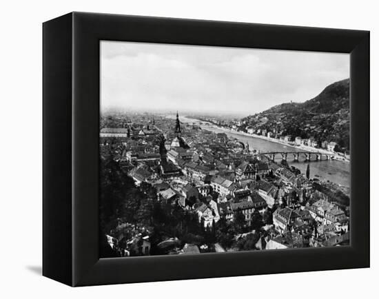 A View of Heidelberg-null-Framed Premier Image Canvas