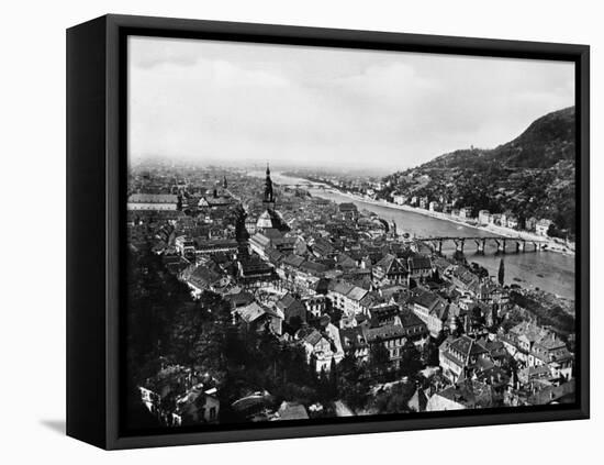 A View of Heidelberg-null-Framed Premier Image Canvas