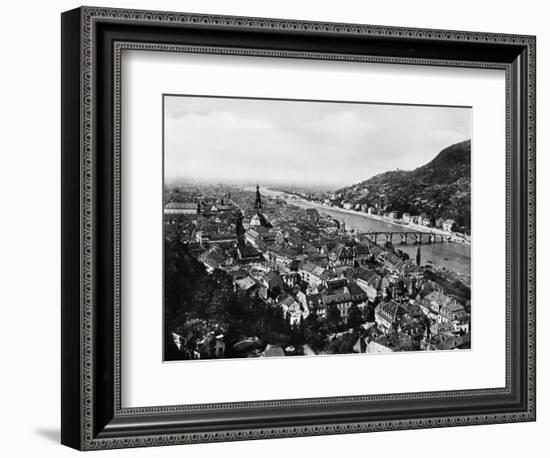 A View of Heidelberg-null-Framed Photographic Print