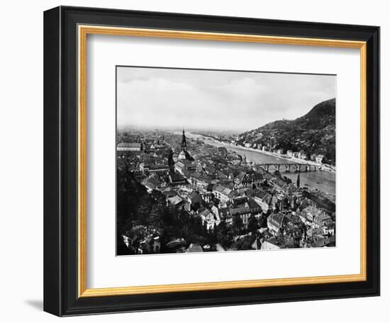 A View of Heidelberg-null-Framed Photographic Print