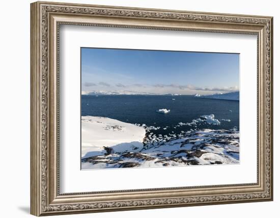 A View of Ilulissat Icefjord, Greenland, Denmark, Polar Regions-Sergio Pitamitz-Framed Photographic Print