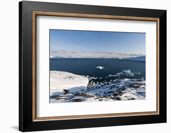 A View of Ilulissat Icefjord, Greenland, Denmark, Polar Regions-Sergio Pitamitz-Framed Photographic Print