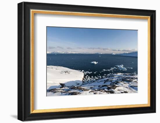 A View of Ilulissat Icefjord, Greenland, Denmark, Polar Regions-Sergio Pitamitz-Framed Photographic Print