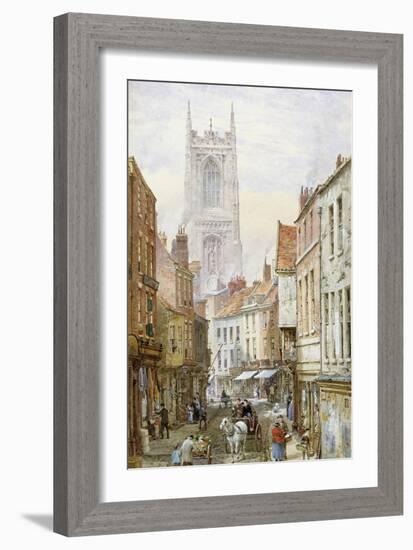 A View of Irongate, Derby-Louise J. Rayner-Framed Giclee Print