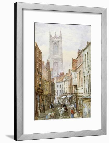 A View of Irongate, Derby-Louise J. Rayner-Framed Giclee Print