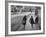 A View of Jewish Children Walking Through the Streets of their Ghetto-William Vandivert-Framed Premium Photographic Print