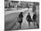 A View of Jewish Children Walking Through the Streets of their Ghetto-William Vandivert-Mounted Premium Photographic Print