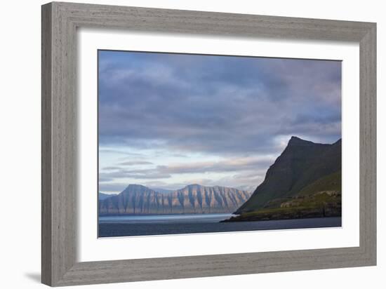 A View Of Kalsoy Island As Seen From Esturoy Island, Faroe Islands-Karine Aigner-Framed Photographic Print