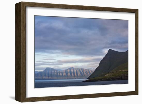 A View Of Kalsoy Island As Seen From Esturoy Island, Faroe Islands-Karine Aigner-Framed Photographic Print