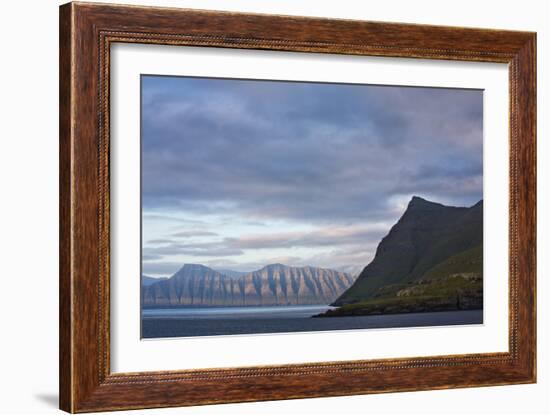 A View Of Kalsoy Island As Seen From Esturoy Island, Faroe Islands-Karine Aigner-Framed Photographic Print