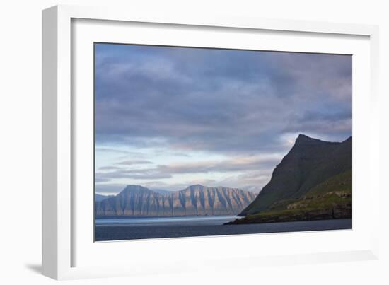 A View Of Kalsoy Island As Seen From Esturoy Island, Faroe Islands-Karine Aigner-Framed Photographic Print