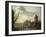 A View of Kasteel Batestein Vianen, in Winter with a Gentleman, His Wife and Retinue-Jan Van Goyen-Framed Giclee Print