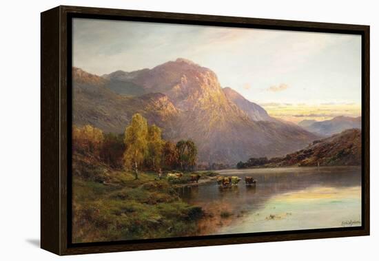 A View of Loch Lomond near Inversnaid, Scotland-Alfred Fontville de Breanski-Framed Premier Image Canvas