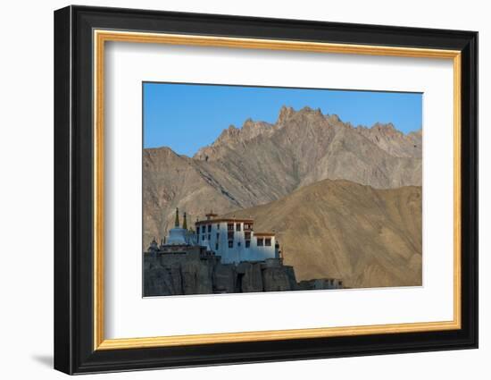 A View of Magnificent 1000-Year-Old Lamayuru Monastery in Remote Region of Ladakh in Northern India-Alex Treadway-Framed Photographic Print