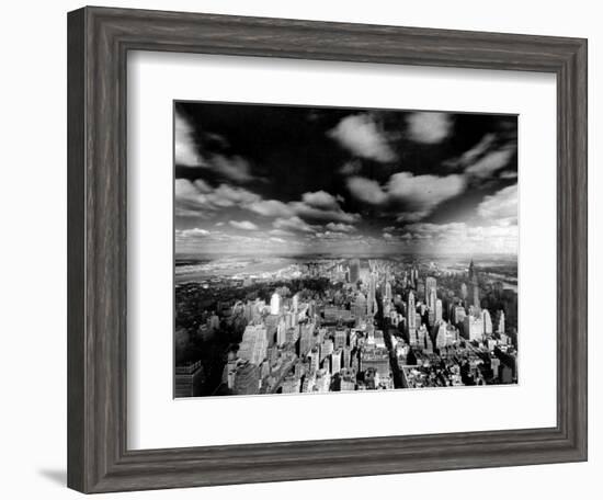 A View of Manhattan-null-Framed Premium Photographic Print