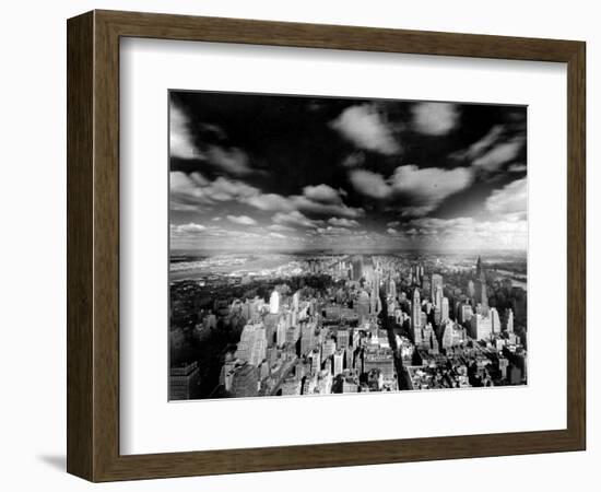A View of Manhattan-null-Framed Premium Photographic Print