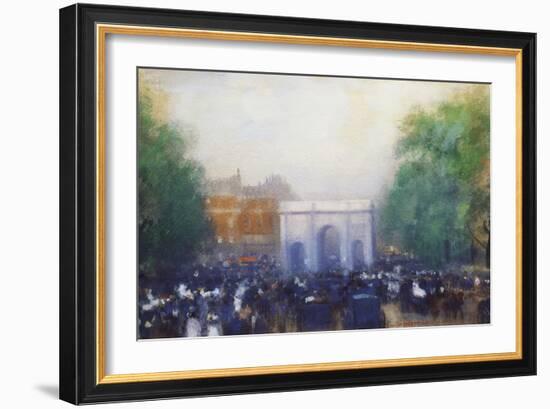 A View of Marble Arch-Emile Hoeterickx-Framed Giclee Print