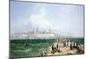 A View of Margate from the Pier, 1868-James Webb-Mounted Giclee Print