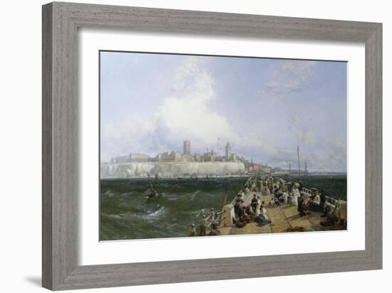 A View of Margate from the Pier-James Webb-Framed Giclee Print