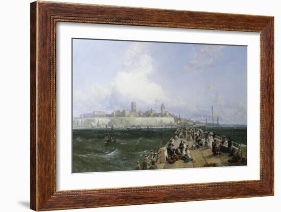 A View of Margate from the Pier-James Webb-Framed Giclee Print