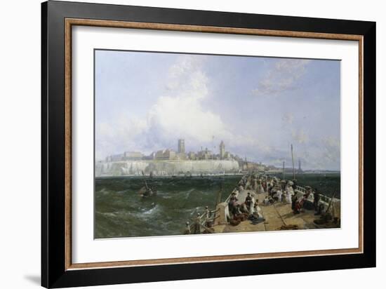 A View of Margate from the Pier-James Webb-Framed Giclee Print