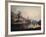 A View of Newcastle from the River Tyne-English School-Framed Giclee Print