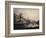 A View of Newcastle from the River Tyne-English School-Framed Giclee Print