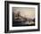 A View of Newcastle from the River Tyne-English School-Framed Giclee Print