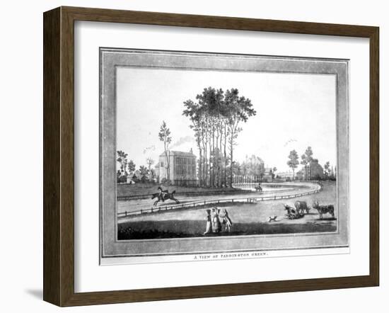A View of Paddington Green-Haynes King-Framed Giclee Print