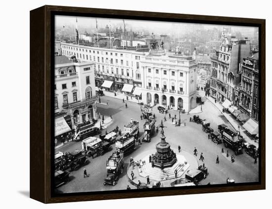 A View of Piccadilly Circus, C1912-C1914-null-Framed Premier Image Canvas