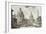 A View of Rome with the Two Churches of Santa Maria Di Loreto and the Church of Our Lady-Giovanni Battista Piranesi-Framed Giclee Print