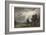 A View of Salisbury (Oil on Paper Laid down on Canvas)-John Constable-Framed Giclee Print
