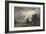 A View of Salisbury (Oil on Paper Laid down on Canvas)-John Constable-Framed Giclee Print