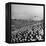 A View of Ships in the Water Near the Stadium During an Annapolis Naval Academy Football Game-David Scherman-Framed Premier Image Canvas