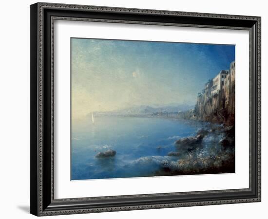 A View of Sorrento, 1892-Ivan Konstantinovich Aivazovsky-Framed Premium Giclee Print