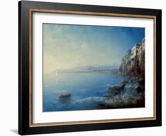 A View of Sorrento, 1892-Ivan Konstantinovich Aivazovsky-Framed Giclee Print