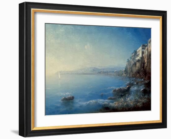 A View of Sorrento, 1892-Ivan Konstantinovich Aivazovsky-Framed Giclee Print