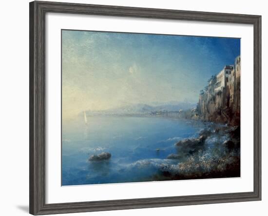 A View of Sorrento, 1892-Ivan Konstantinovich Aivazovsky-Framed Giclee Print